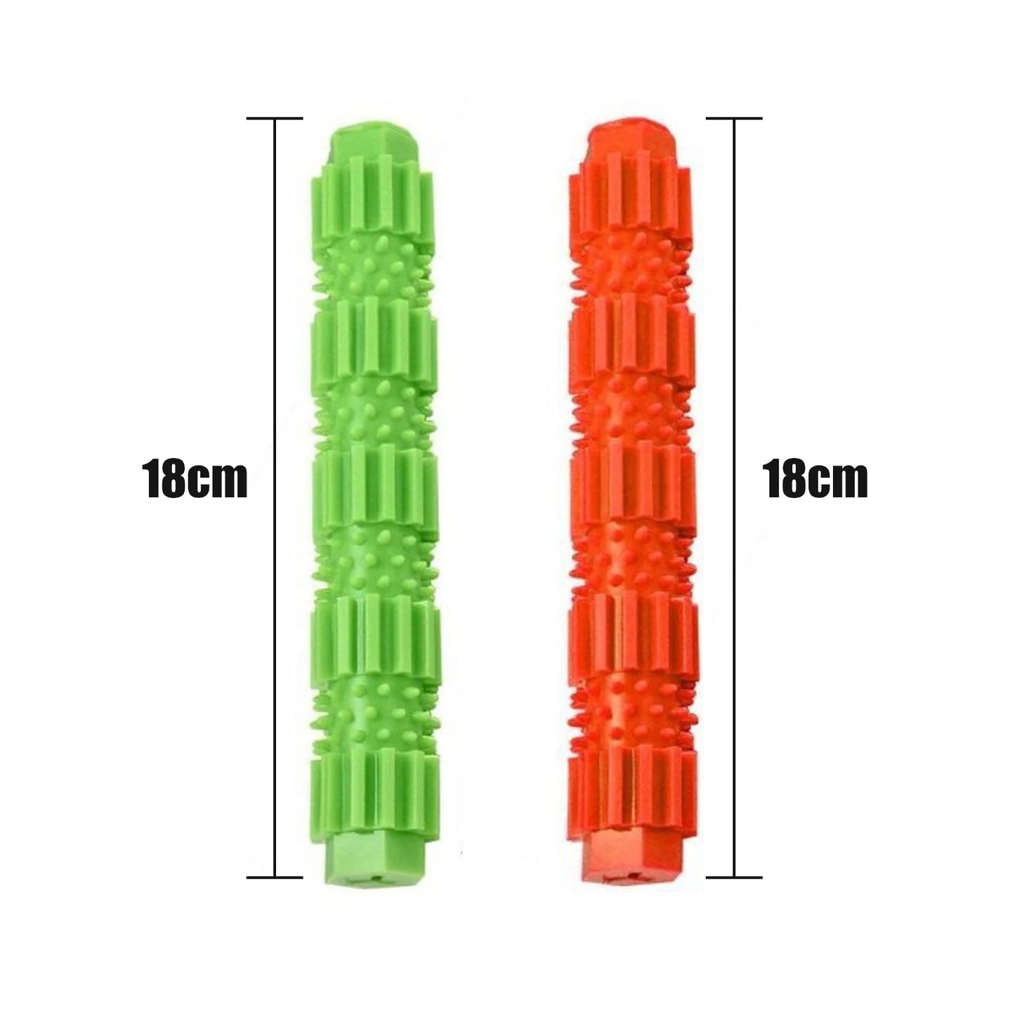 Pet Dog Chew Toy for Aggressive Chewers Treat Dispensing Rubber Teeth Cleaning Toy Squeaking Rubber Dog Toy Toys for Dogs 1Pc