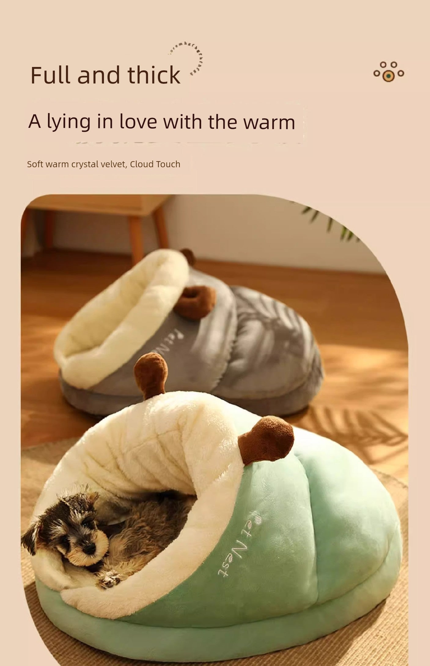 Nesting Bed for small dogs or cats