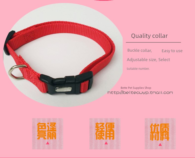 Collar Small and Medium-Sized Dogs Dog Hand Holding Rope