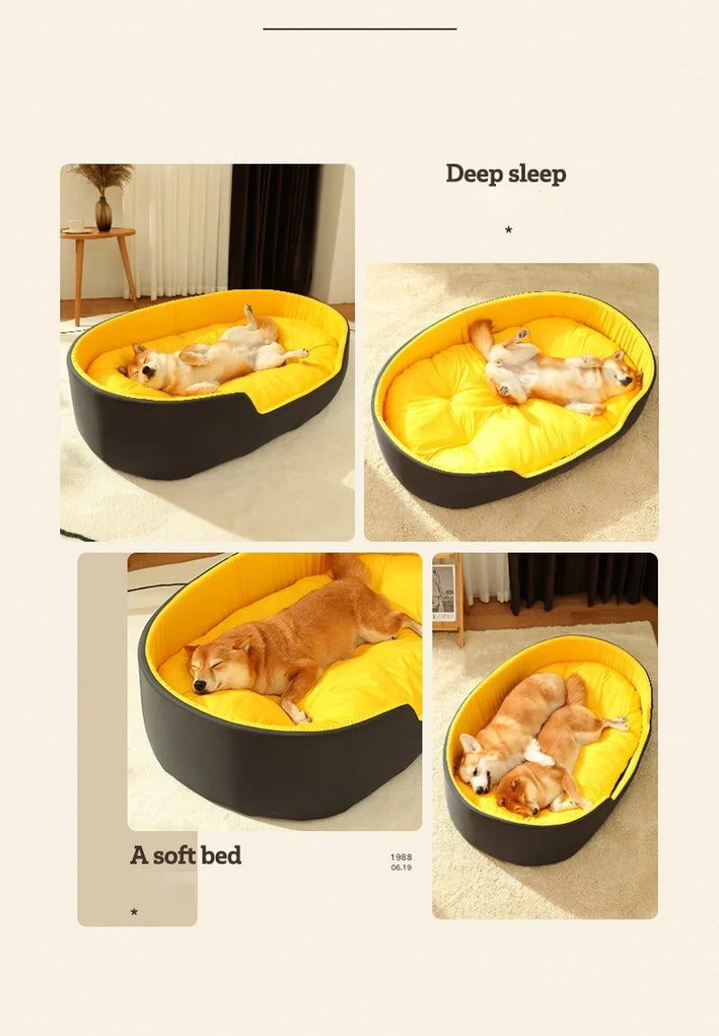 Pet Dog Bed Four Seasons Universal Big Size Extra Large Dogs House Sofa Kennel Soft Pet Dog Cat Warm Bed S-XL Pet Accessories