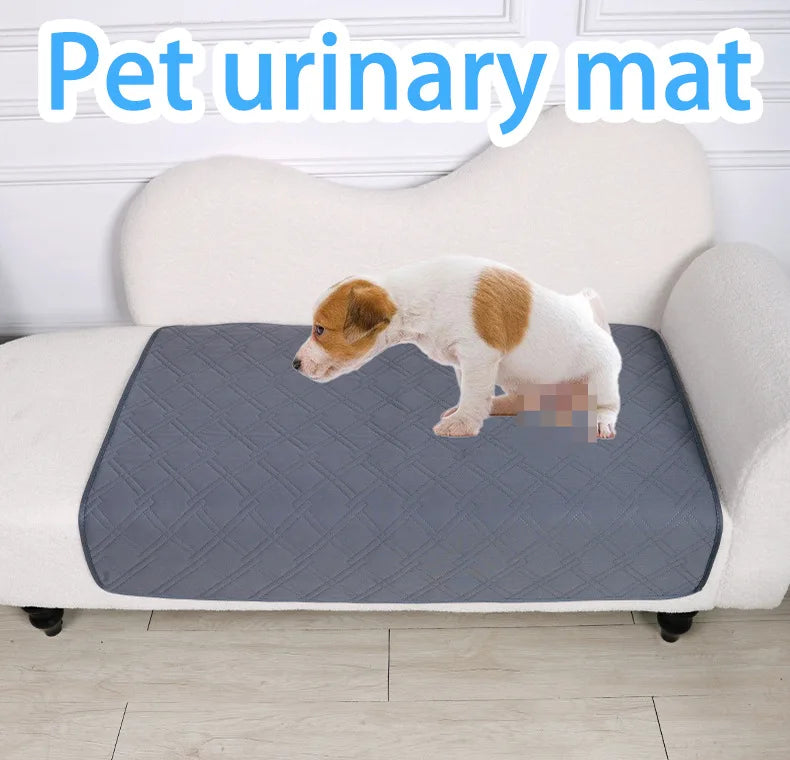 Almohadilla para orinar para perros, manta reutilizable, pañal absorbente, almohadilla de entrenamiento lavable para cachorros, tapete para orina para cama de mascotas, funda para asiento de automóvil, suministros para mascotas