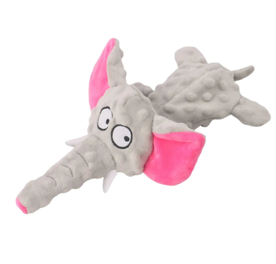 pet plush toy elephant Dog Interactive non-filled ringing paper sound toy dog supplies