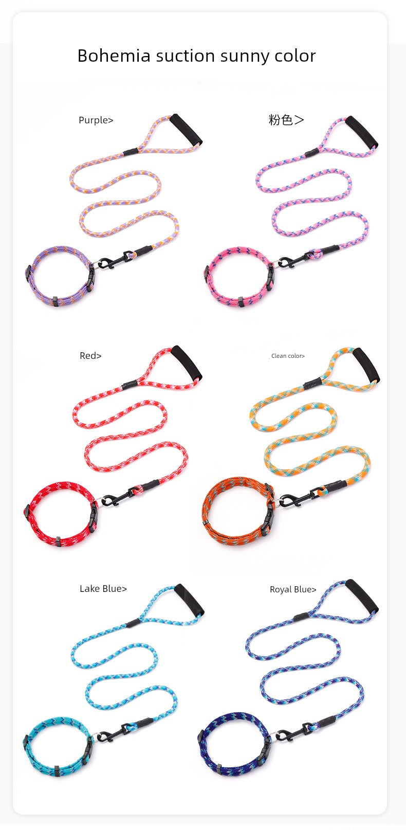 Collar Large, Medium and Small Dogs