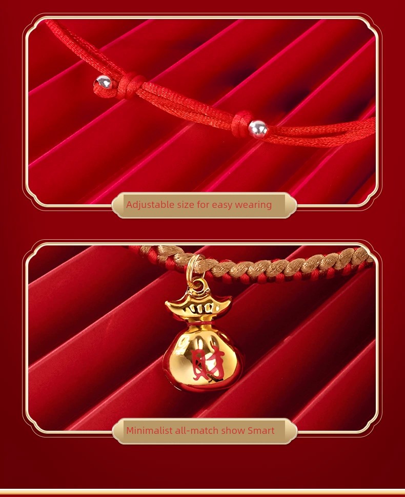 New Year Bell Longevity Lock Neck Accessories Necklace Cat