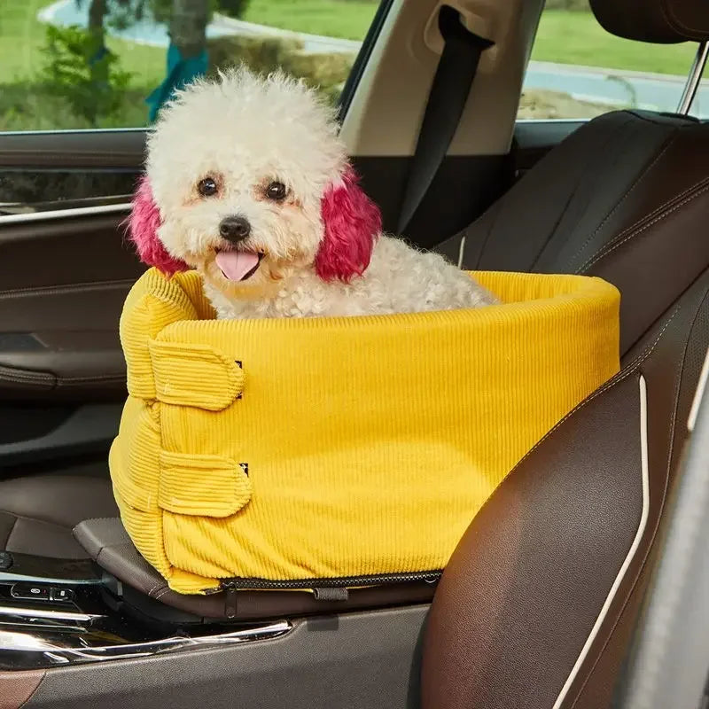 Pet-specific car seats, car central control cat bag and dog kennel, travel handbags for cats and dogs