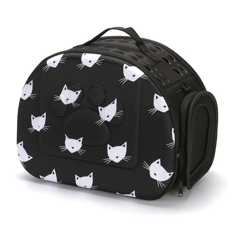 Portable Folding Breathable EVA Backpack for Pets, Cute Bag for Cats and Dogs, Outside the Household, Fashion