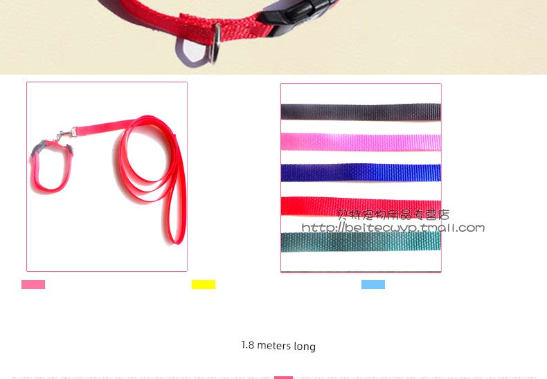 Collar Small and Medium-Sized Dogs Dog Hand Holding Rope