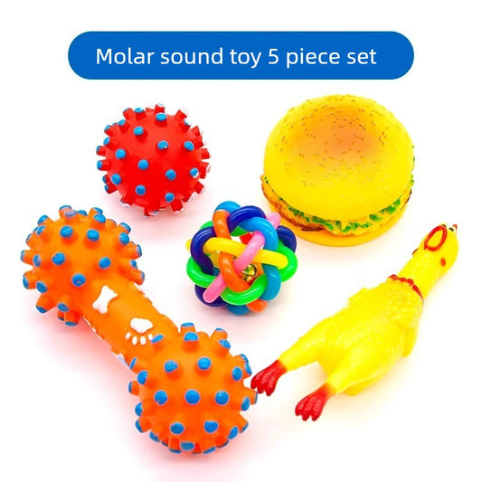 Interactive toy for small to medium dogs