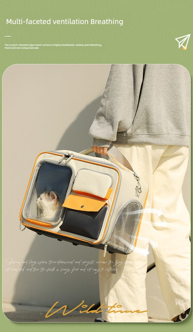 Space Capsule Portable Car Handy Gadget Large Capacity Cat Bag