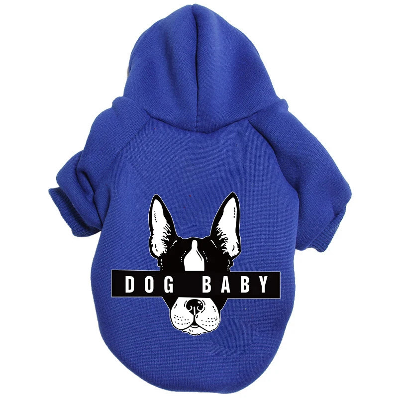 Dog Clothing Autumn Winter Dog Sweater Warm Pet Clothing Fadouke Clothing Fashion Brand Dog Coat Small Dog