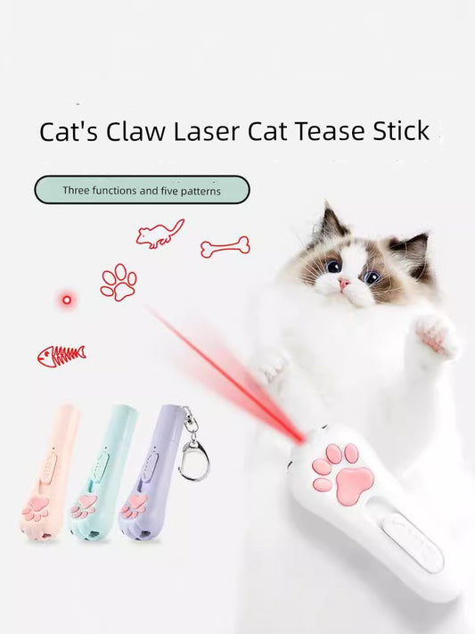 Multi-Function Relief Handy Gadget Laser Light Consumption Cat Teaser