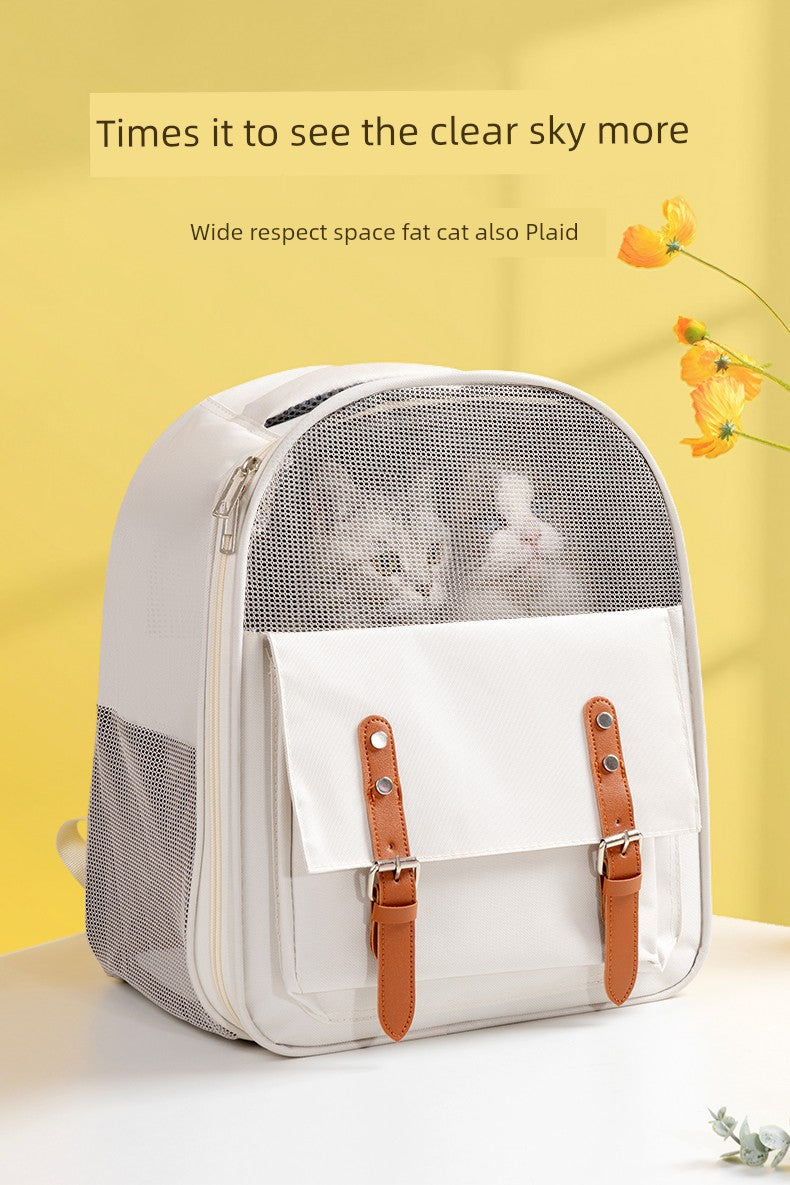 Space Capsule Portable Shoulder Strap Pet Supplies Cat Bag