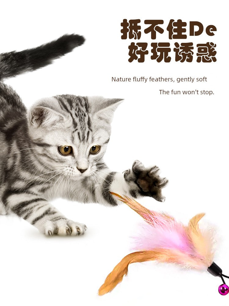 Relieving Stuffy Handy Gadget Voice Replacement Steel Wire Cat Teaser