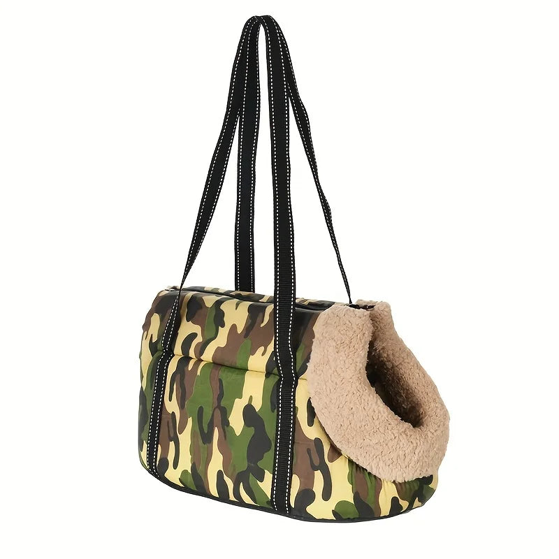 Fleece Lined Travel Bag for Dogs or Cats