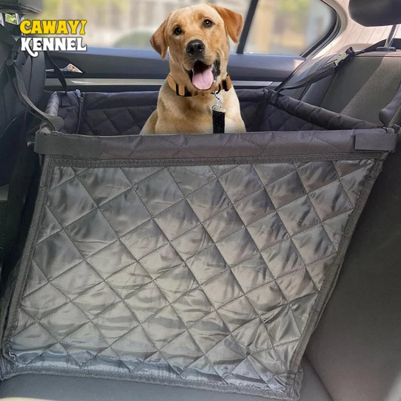 CAWAYI KENNEL Pet Dog Carrier Car Seat Cover Carry Cat Puppy Bag Car Travel Folding Hammock Waterproof Dogs Basket Pet Carriers