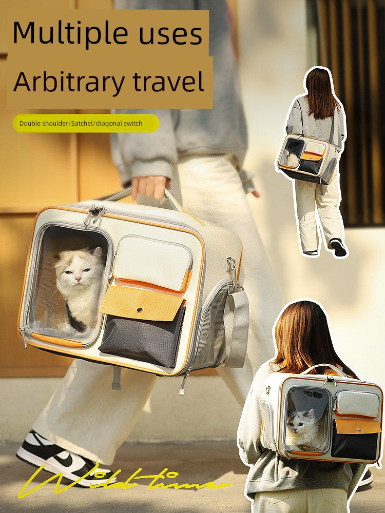 Space Capsule Portable Car Handy Gadget Large Capacity Cat Bag