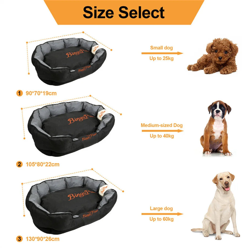 Waterproof XXL XL L Orthopedic Sofa Dog Bed Pet Mat Kennel Washable Pet Puppy Basket Cushion Removable fr Small Medium Large Dog