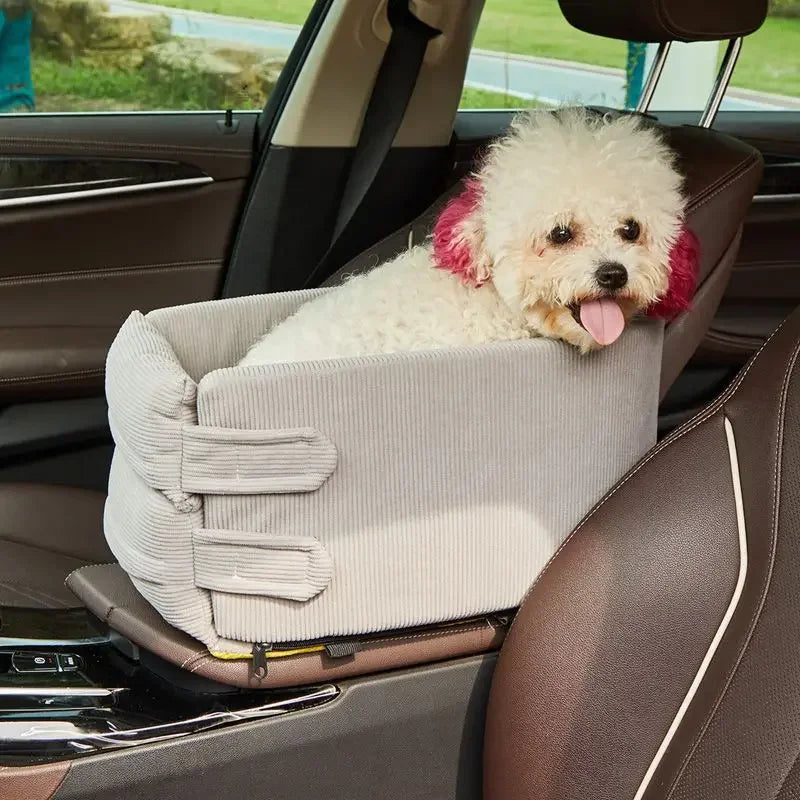 Pet-specific car seats, car central control cat bag and dog kennel, travel handbags for cats and dogs