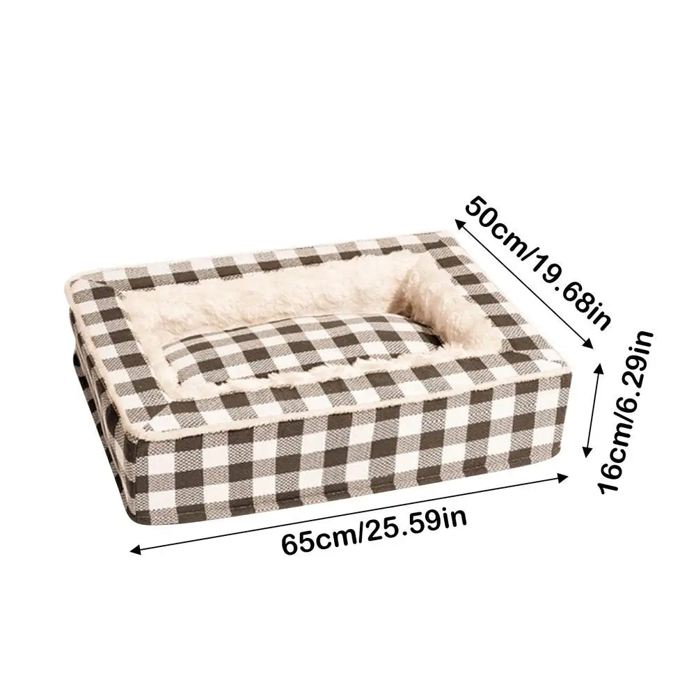 Dog Bed Pet Soft Couch Washable Dog Bed Dog Furniture Removable Dog Beds Puppy Sleeping Bed For Small Medium Large Pets