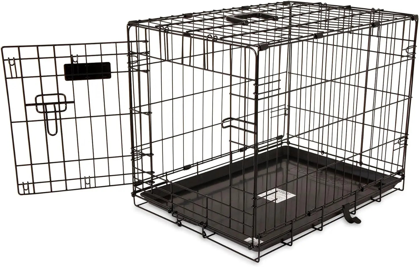 Precision Pet Products One Door Provalue Wire Dog Crate, 24 Inch, For Pets 15-30 lbs, With 5-Point Locking System