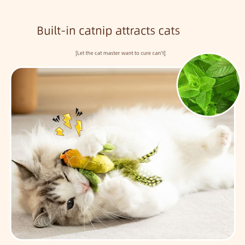 Toy Artificial Self-Hi Relieving Boredom Handy Gadget Molar Rod Cat