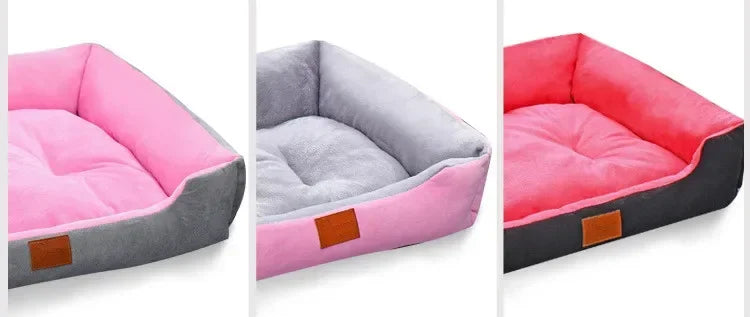 68x55cm Warm Dog House Soft Cat Litter Four Seasons Nest Pet Large Bed Baskets Waterproof Kennel For Cat Puppy Drop Shipping