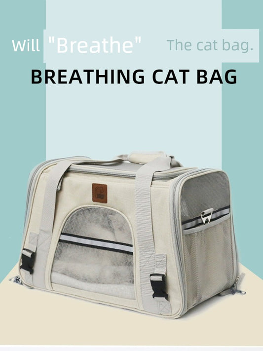 Large Capacity Sterilization Portable Canvas Cat Bag