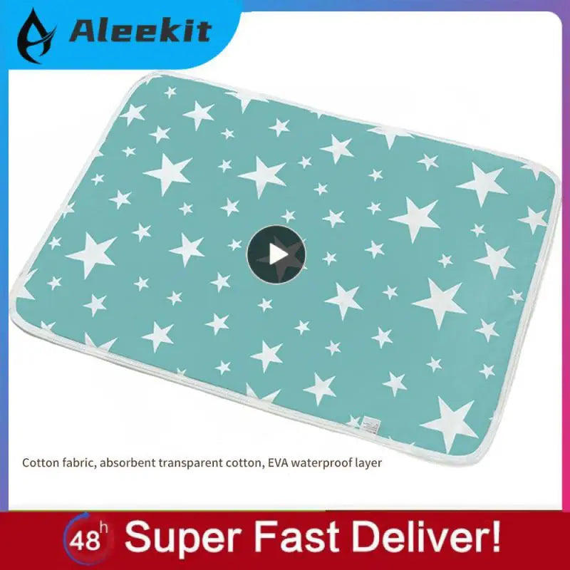 Washable Dog Puppy Training Pee Pads Reusable Large Super Absorbency Diaper Rabbit Wee Whelping Mat for Indoor Outdoor Travel