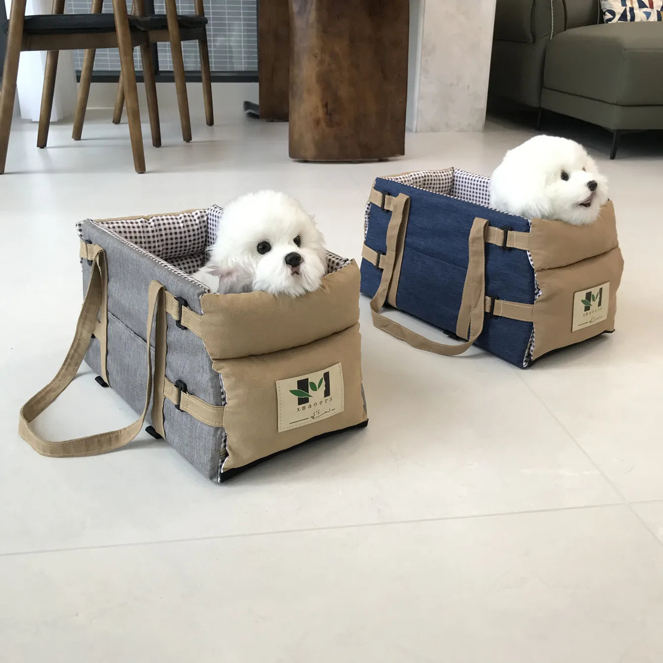 Canvas Cat Dog Transport for Bag Portable Pet Dog Car Seat Bed Car Central Safety Travel Dog Carrier Bag Chihuahua Accessories