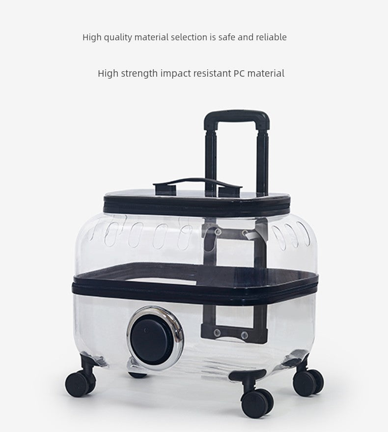 Space Capsule Trolley Large Cat Backpack Trolley Case