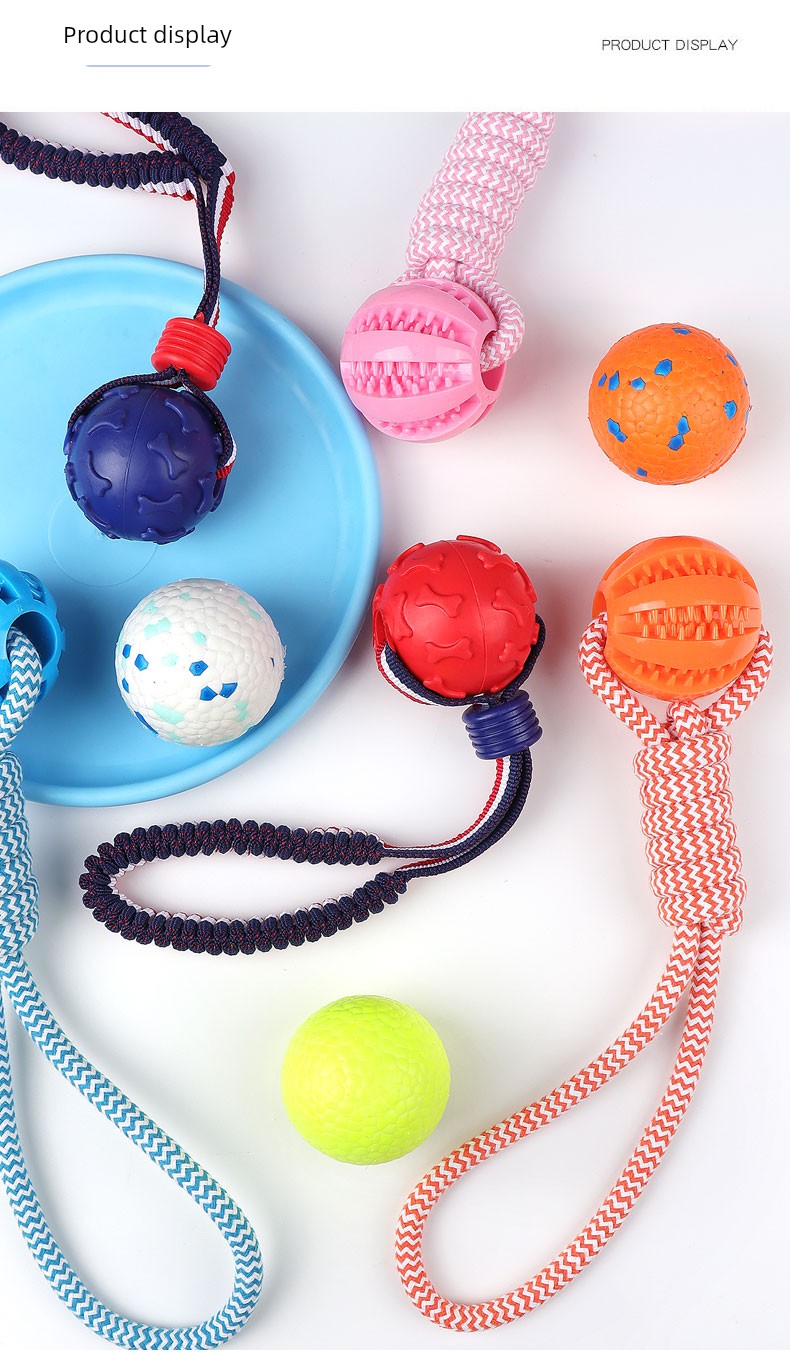 Interactive Dog with Tetherball Pet Supplies