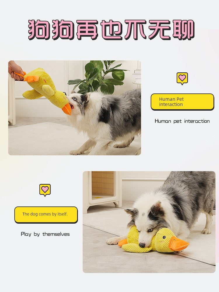 Small Yellow Duck Relieving Boredom Handy Gadget Corgi Pet Dog Dog