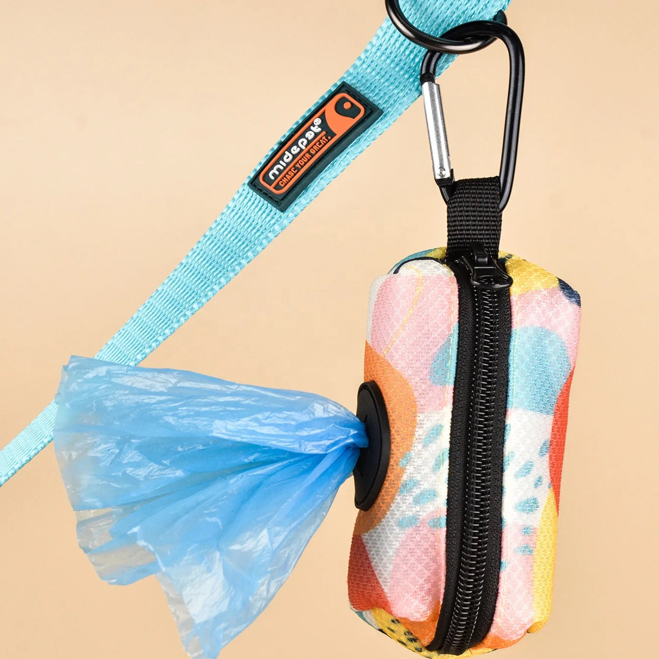 Pet Dog Poop Bag Holder Portable Outdoor Cleaning Tools Dogs Waste Poop Bag Organizer Mini Travel Garbage Bag Pet Supplies