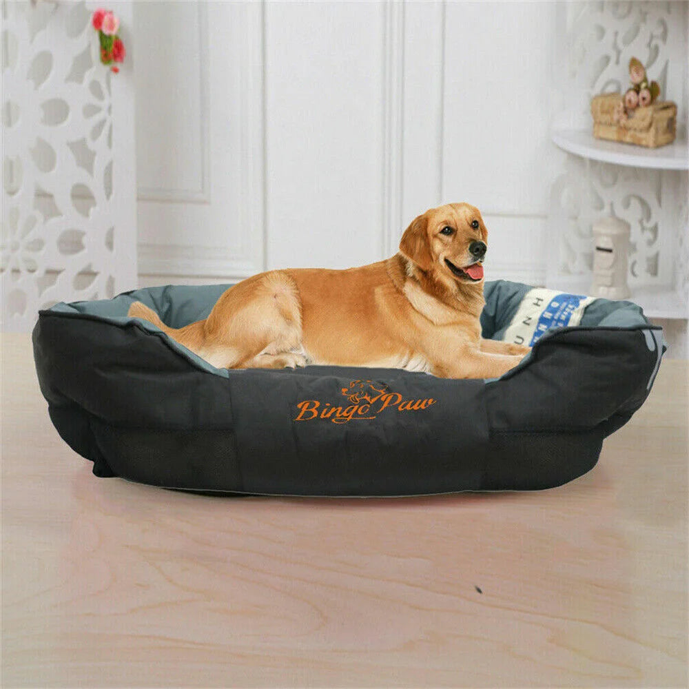 Waterproof XXL XL L Orthopedic Sofa Dog Bed Pet Mat Kennel Washable Pet Puppy Basket Cushion Removable fr Small Medium Large Dog