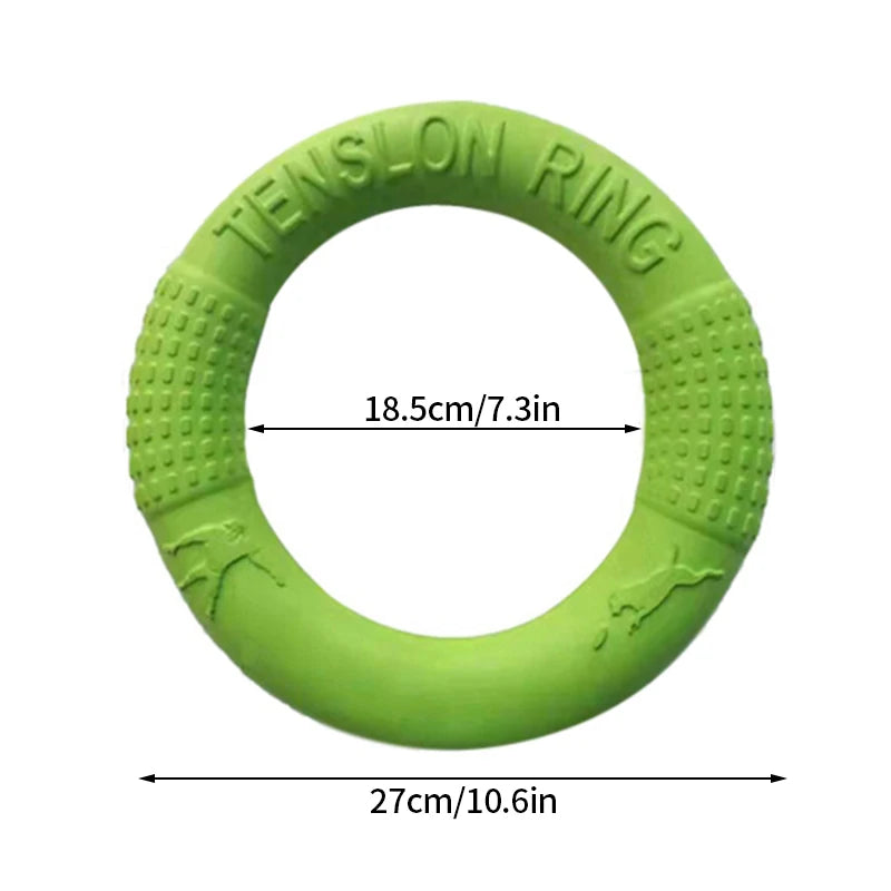 Dog Toy Training Ring Puller Puppy Flying Disk Chewing Toys Outdoor Interactive Toy Dog Game Playing Supplies Zabawki Dla Psa