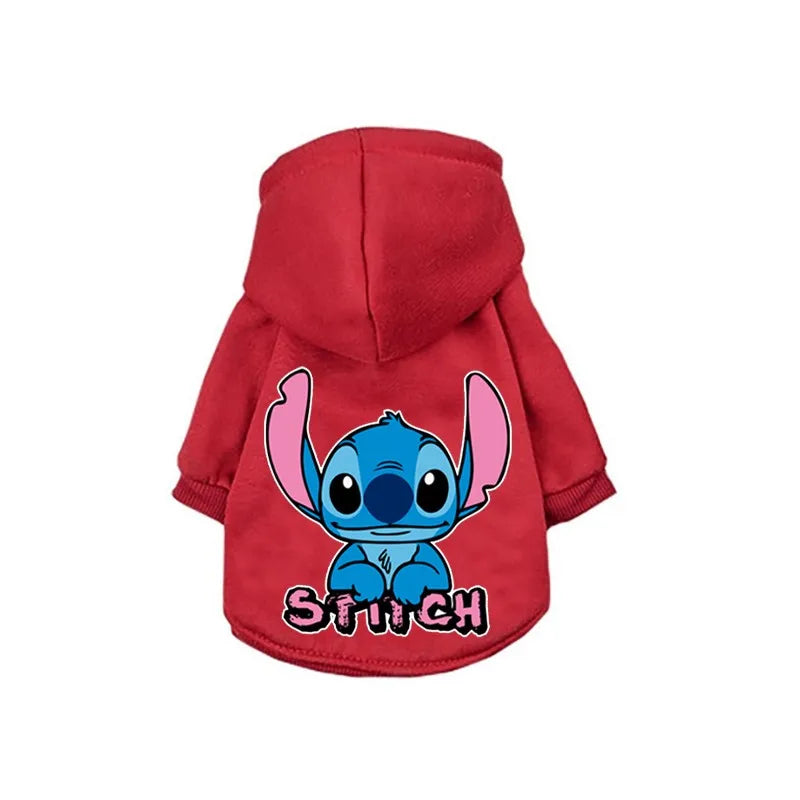 Disney Winter Pet Dog Clothes Cute Mickey Minnie dogs hoodies French Bulldog for Small Medium Dogs Sweatshirt Yorkshire perro