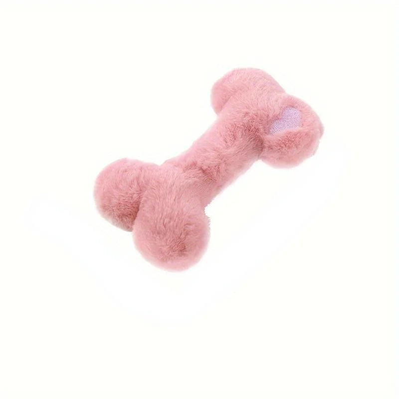 Dog Toy Bone Shape Pet Plush Toys Dog Interactive Toys Cat Toy Pet Supplies