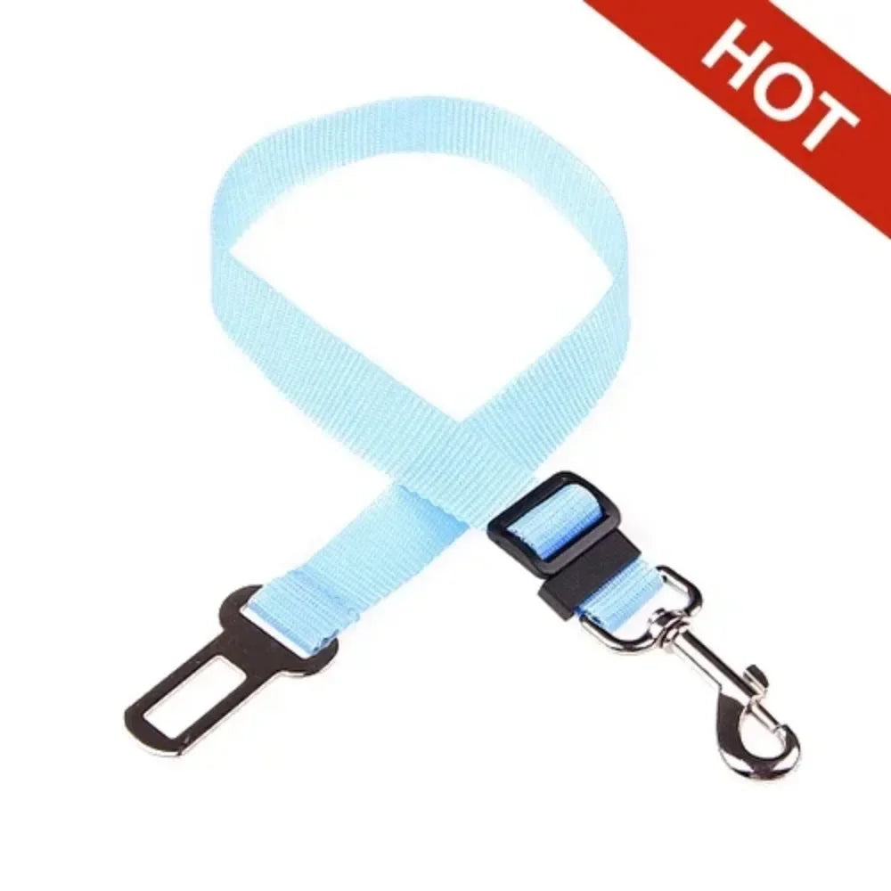 Cat Car Seat Belt Dog Accessories Adjustable Harness Lead Leash Small Medium Travel Clip Puppy Collar Leash Pet Items Dog Harnes