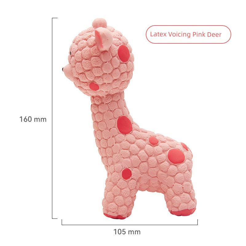 Yite Latex Self-Hi Relieving Stuffy Teddy Dog