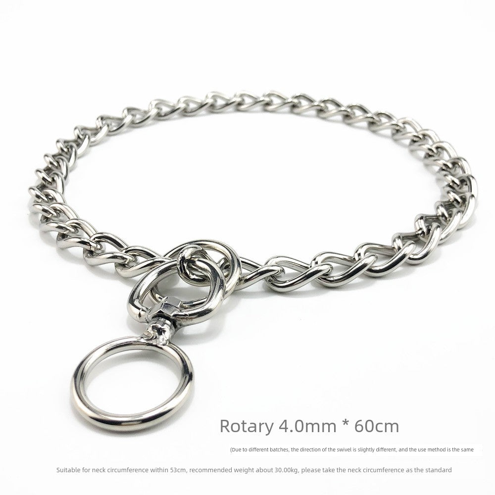 Stainless Steel Collar Malinois Rowena Medium P Chain