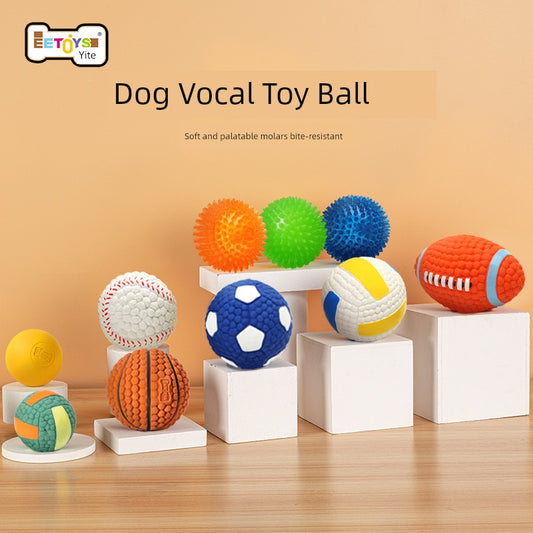 Yite Toy Ball Teddy Puppy Consumes Handy Gadget Dogs