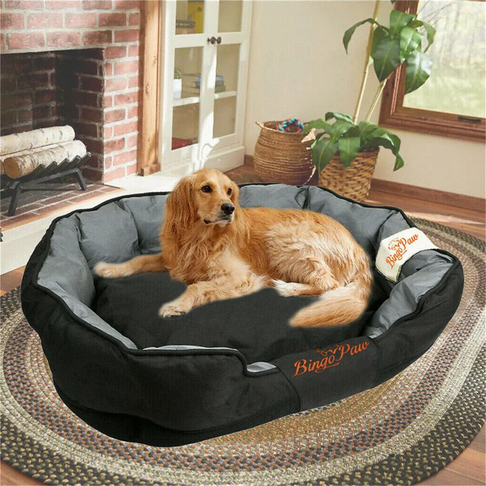 Waterproof XXL XL L Orthopedic Sofa Dog Bed Pet Mat Kennel Washable Pet Puppy Basket Cushion Removable fr Small Medium Large Dog