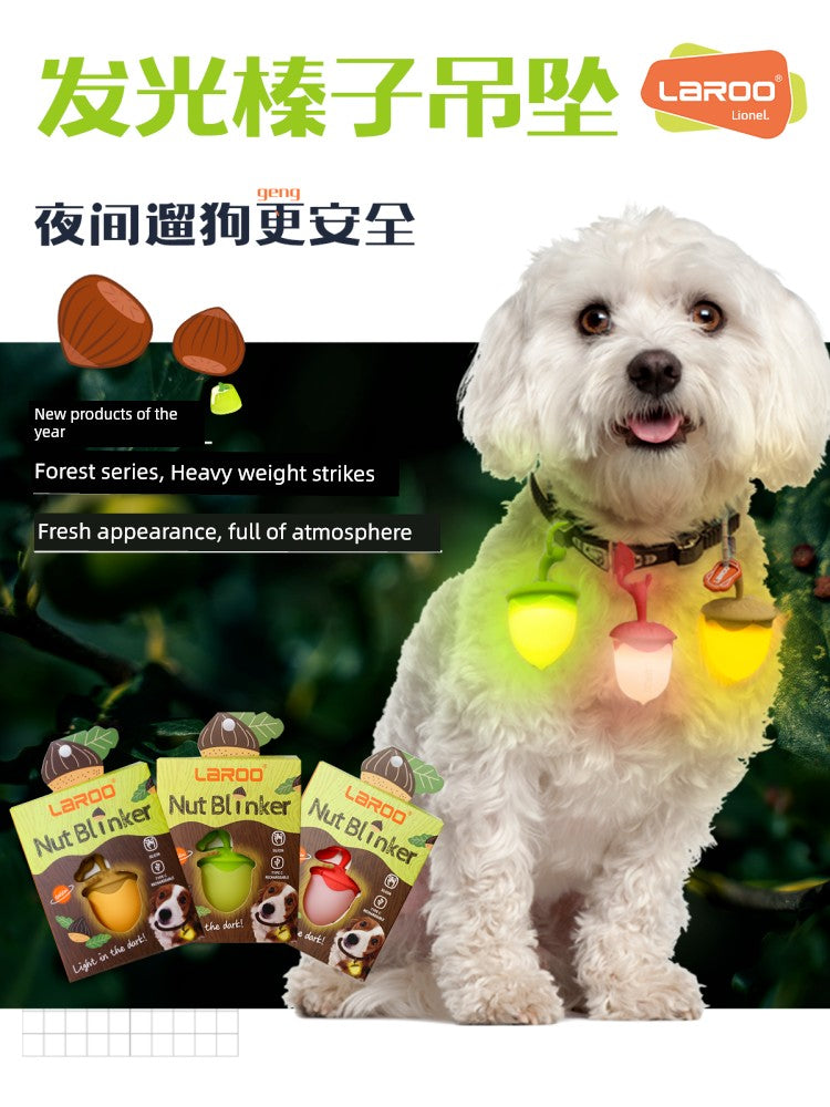 Night Light Rechargeable Luminous Dog Tag