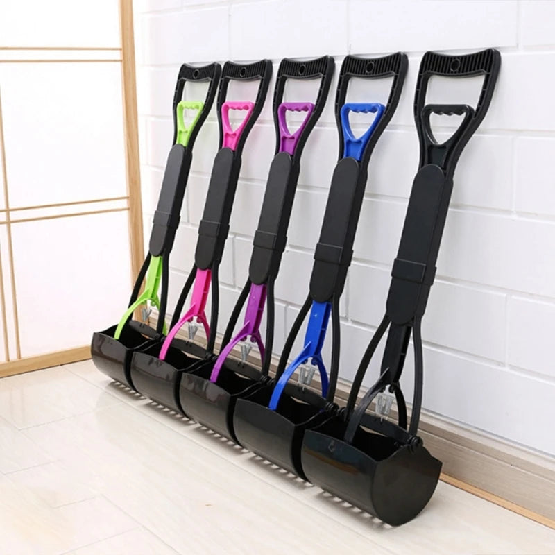 Durable Dog Poop Grabber Easy Cleaning Outdoor Pet Pooper Scooper Poop Picker for Cat Dogs Walking Waste Grabbers Dropshipping