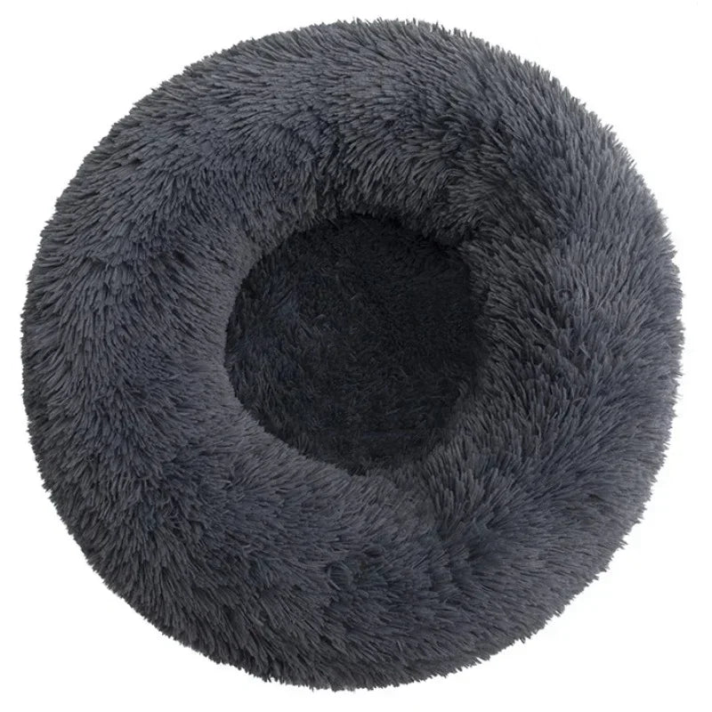 Round Cat Beds House Soft Long Plush Best Pet Dog Bed For Dogs Basket Pet Products Cushion Cat Bed Cat Mat Animals Sleeping Sofa