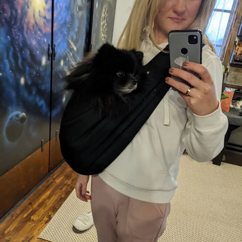 Pet Dog Carrier Bag Outdoor Travel Puppy Shoulder Bags Dogs Single Comfort Sling Handbag Tote Pouch Kitten Corgi Transport Pets