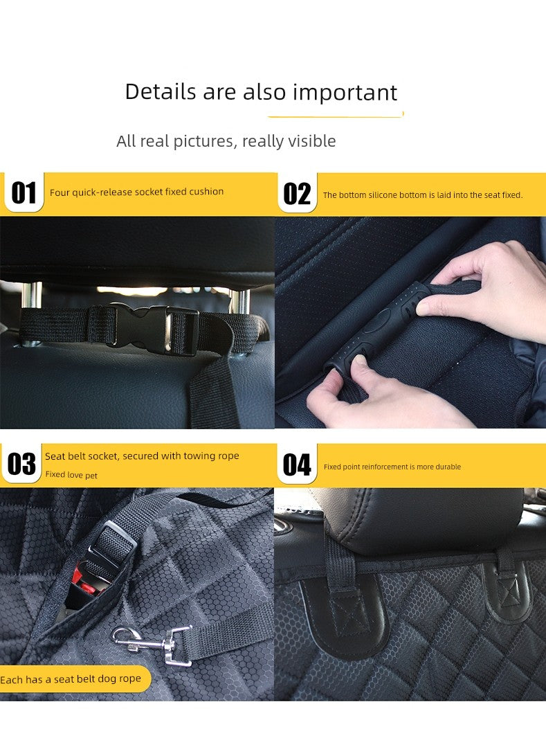 Car Seat Cushion Anti-Dirty Handy Gadget Rear Dog