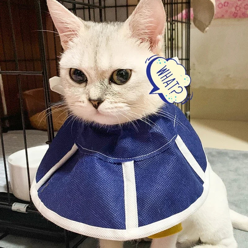 Cat Dog Anti-Bite Lick Surgery Wound Healing Cat Dogs Health Medical Circle Pet Protective Collar Dog Neck Cone Recovery Collar