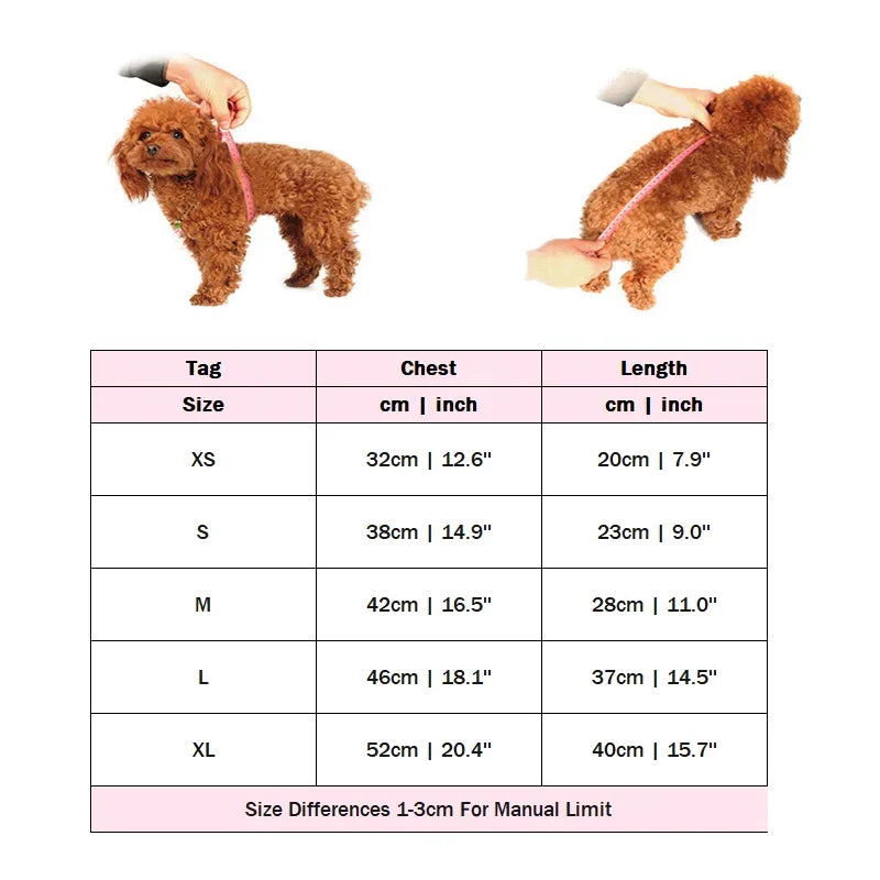 Sweet Decor Dress For Puppies Dog Animal Wholesale Shop Autumn New Fashion Vest Shirts Clothes For Chihuahua Dog Pet Supplies