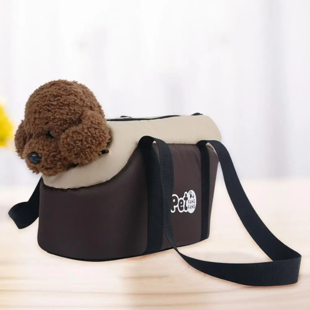 Pet Bag Soft-Sided Adjustable Fabric Interior Pad Carrier